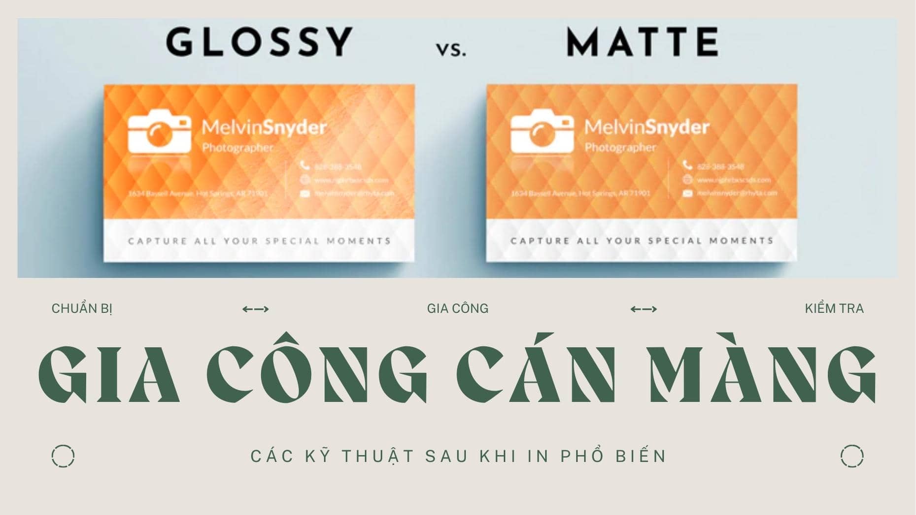Phân loại các kỹ thuật gia công cán màng sau khi in phổ biến