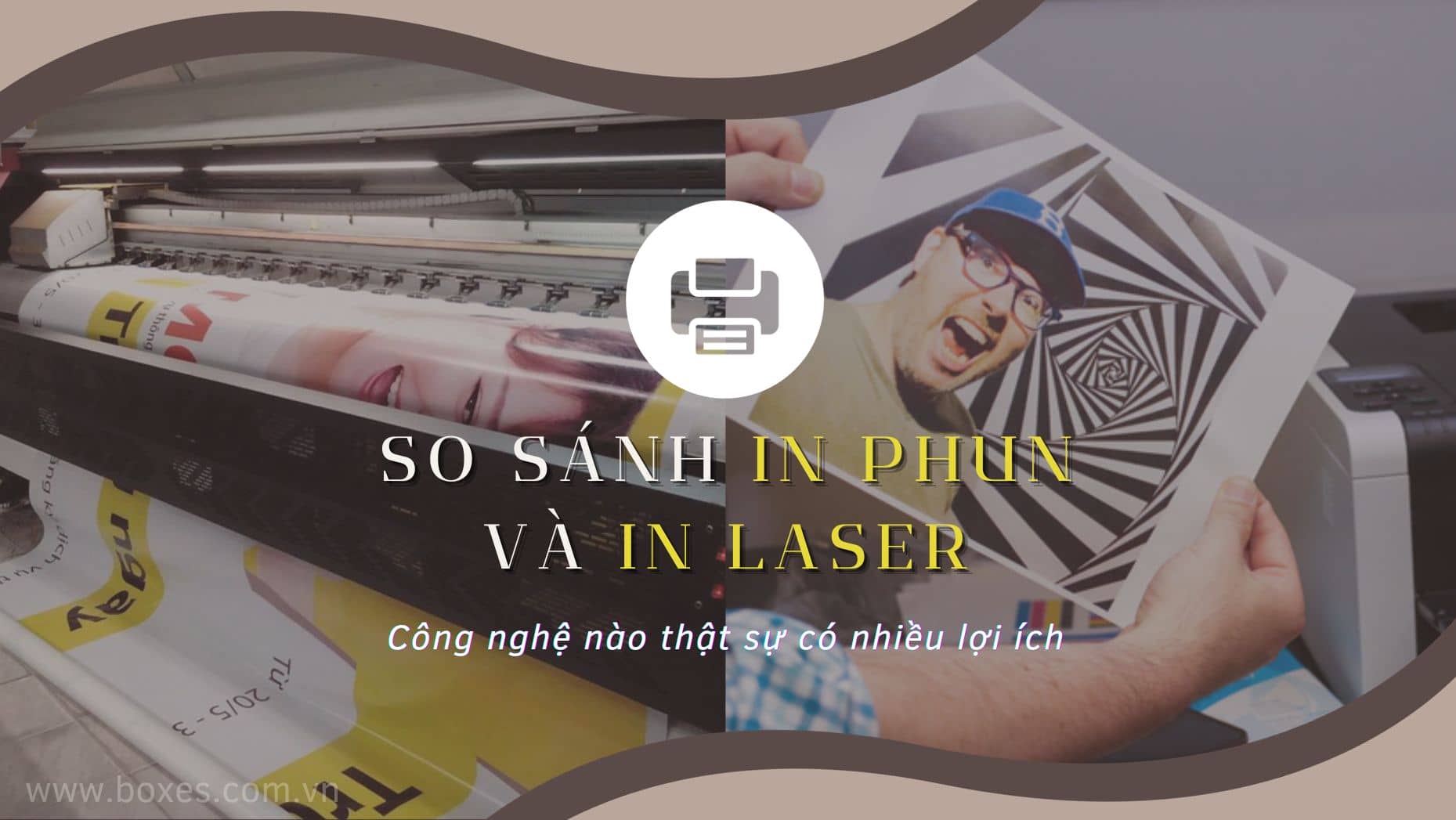 So sánh in phun và in laser – Công nghệ nào thật sự có nhiều lợi ích