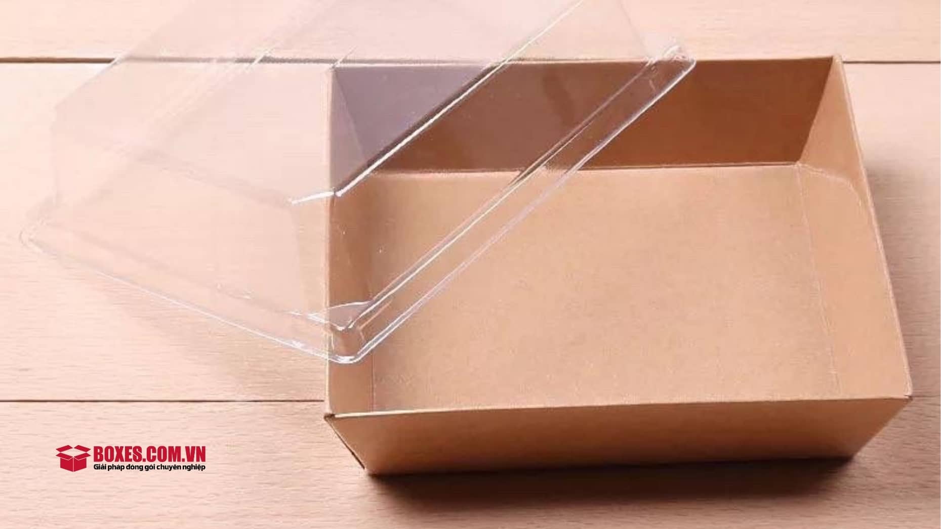 Thiết kế tượng trưng của hộp kraft nắp trong