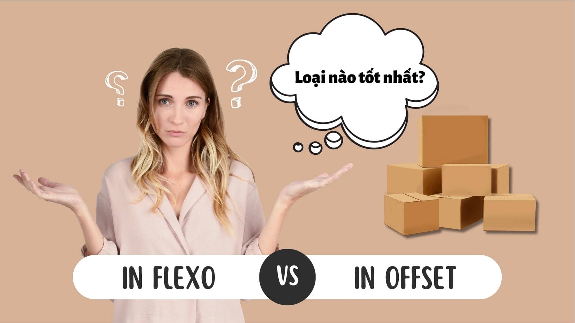 Thùng carton in Flexo và thùng carton in Offset loại nào tốt nhất?
