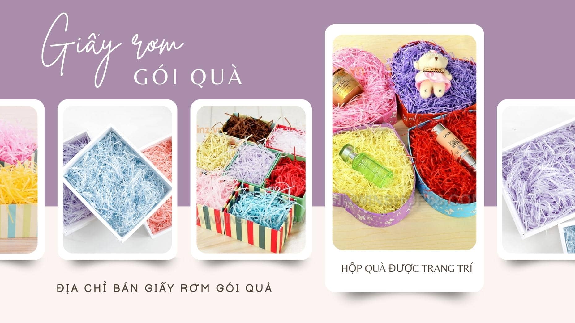 [Tìm hiểu] nơi bán các loại giấy rơm gói quà giá rẻ, chất lượng