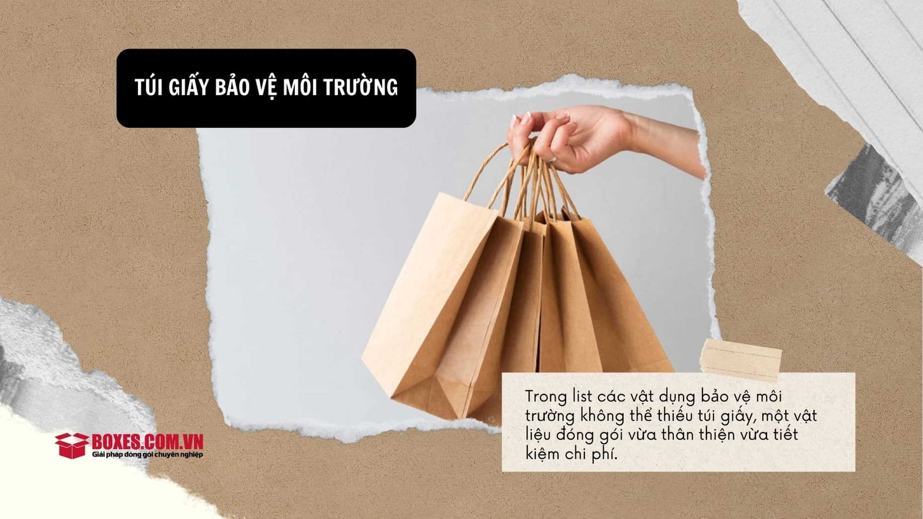 Túi giấy bảo vệ môi trường
