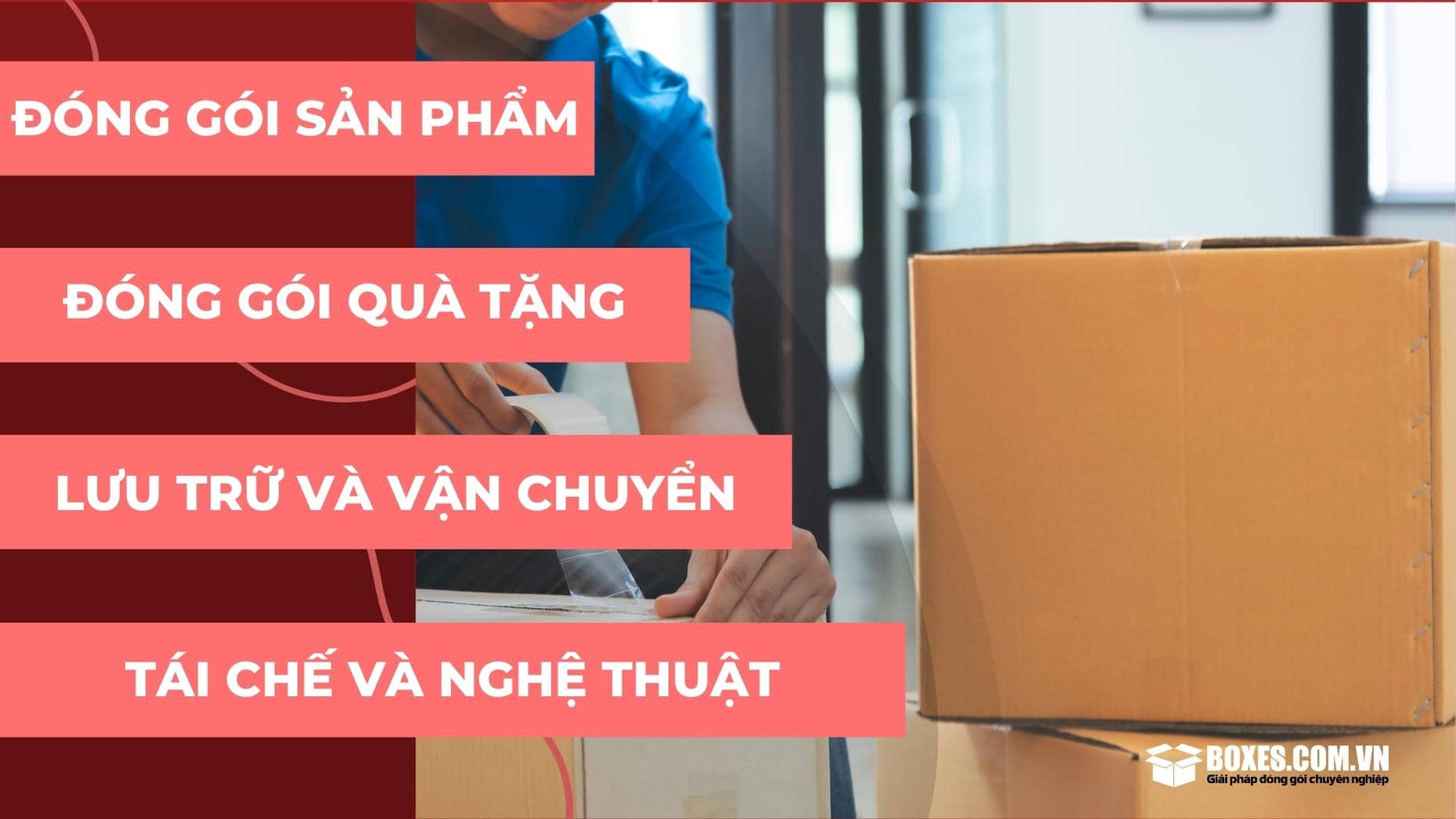 Ứng dụng của thùng carton