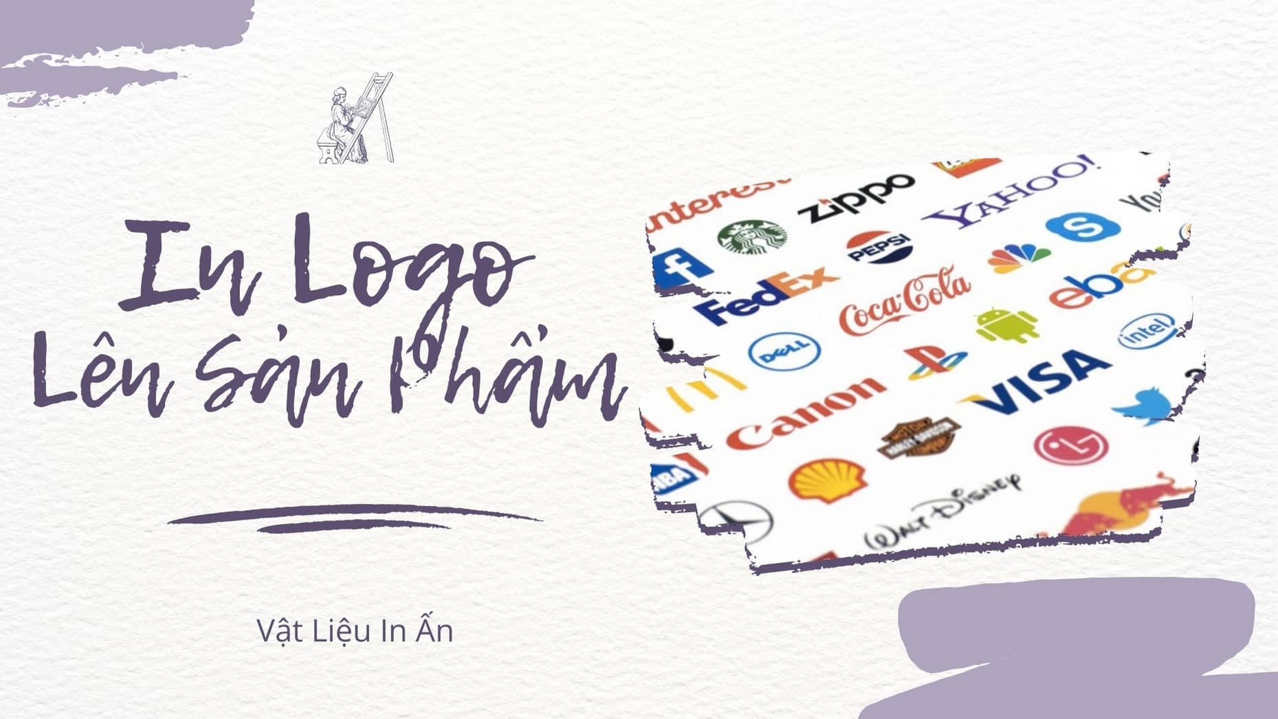 Các vật liệu thường được sử dụng khi in logo lên sản phẩm