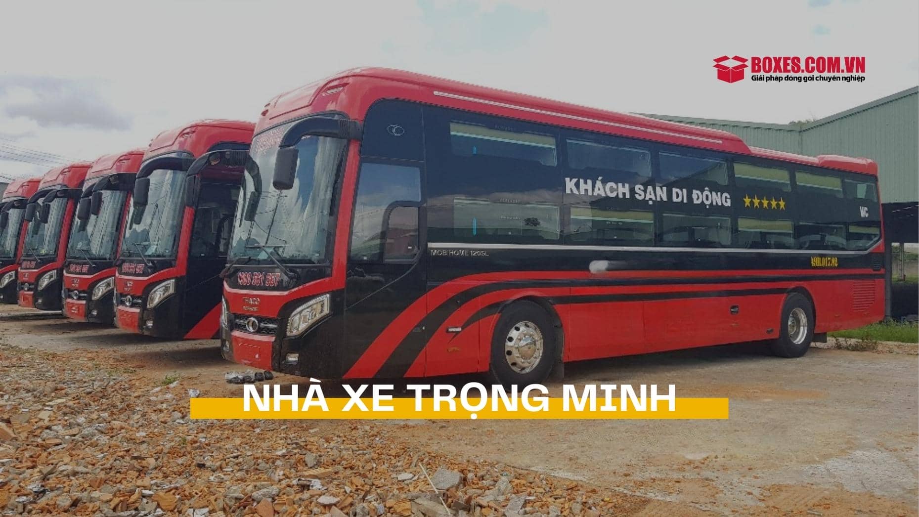 Xe giường nằm Trọng Minh được trang bị như khách sạn di động