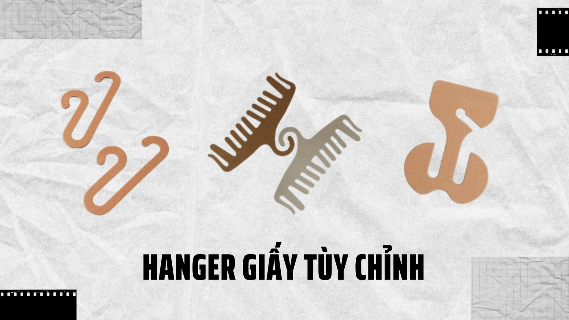 Hanger giấy tùy chỉnh theo yêu cầu