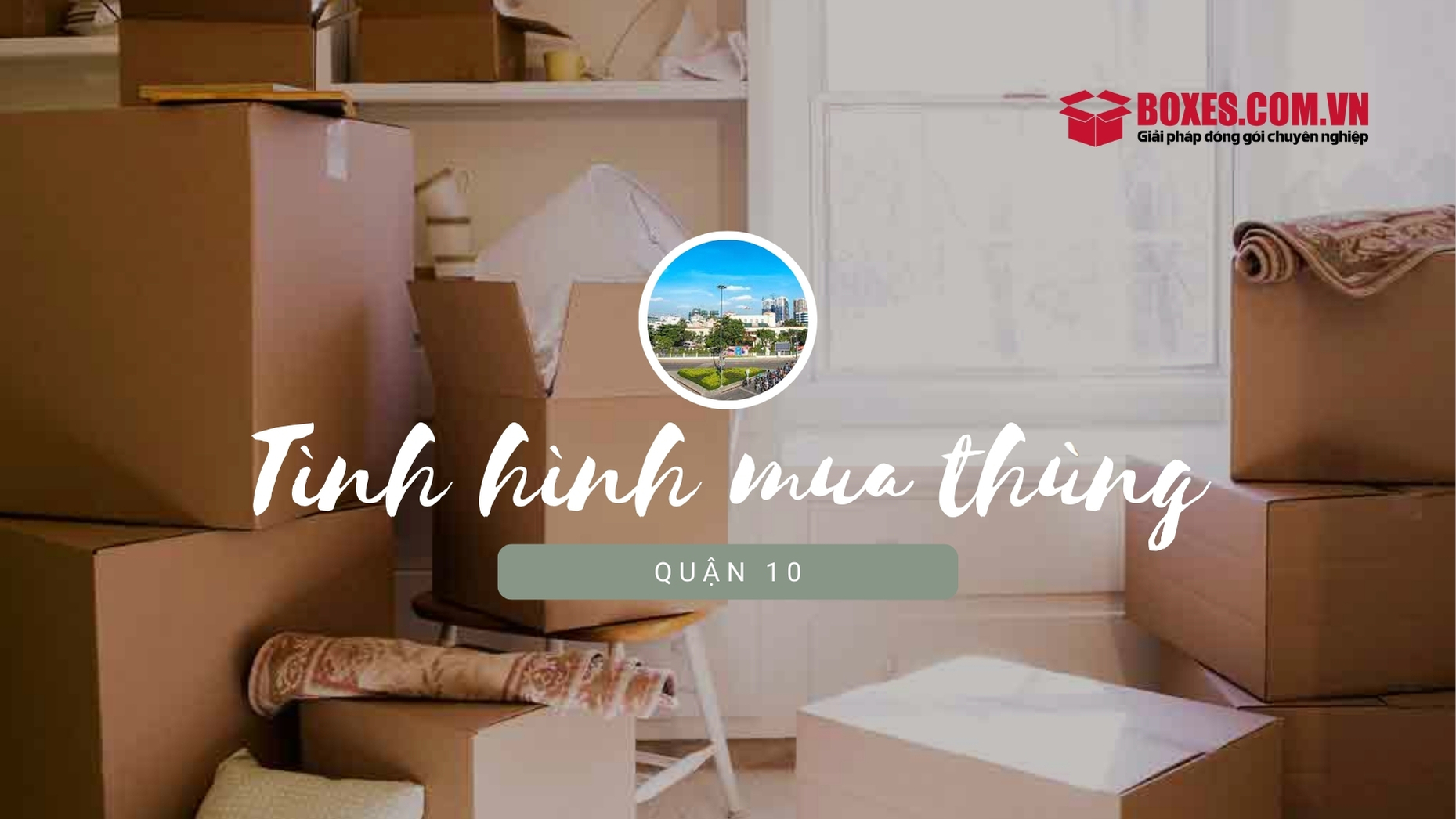 Tình hình mua bán thùng carton quận 10