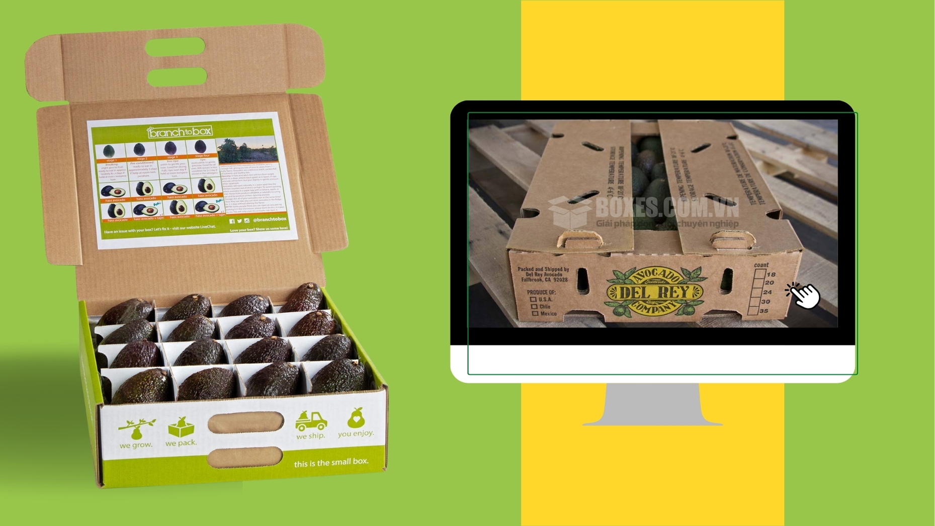In ấn thùng carton đựng bơ