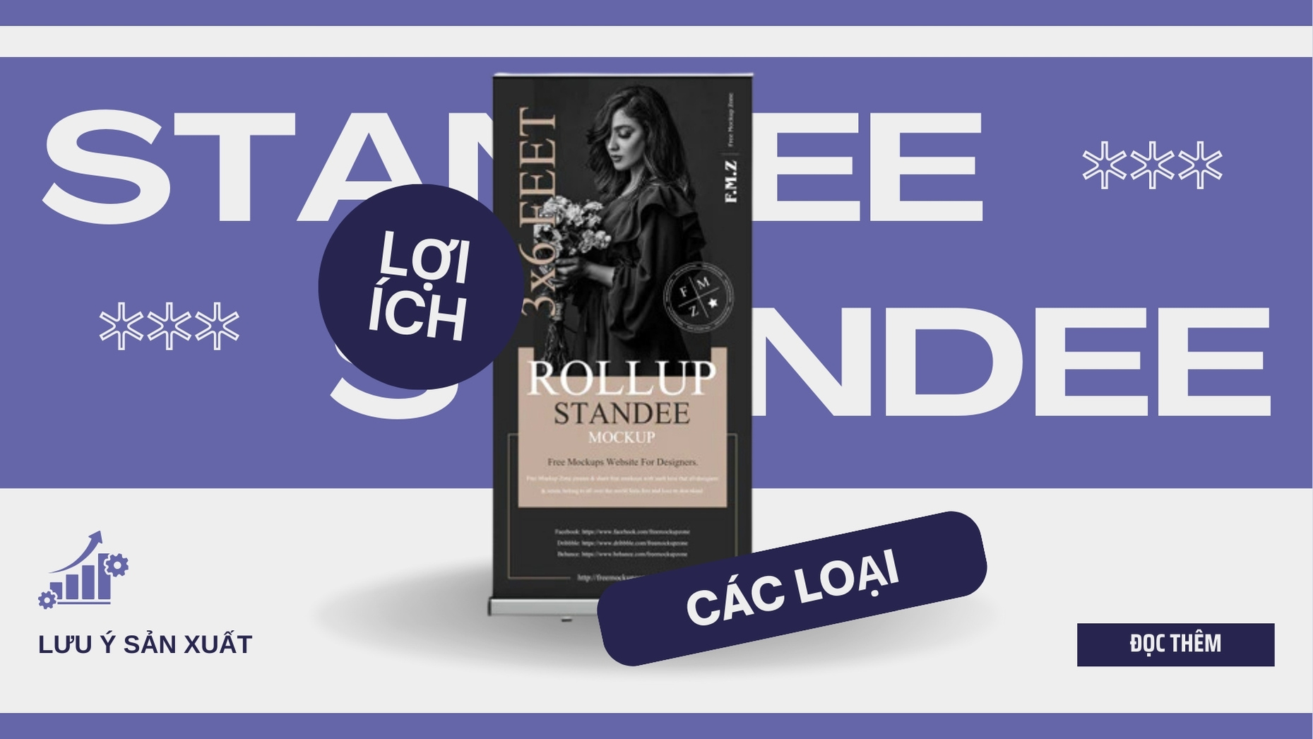 Standee là gì? Các loại standee trên thị trường hiện nay